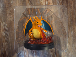 Charizard ex Super Premium Collection Figure + 3 Promo Cards Pokemon TCG Empty - Image 5