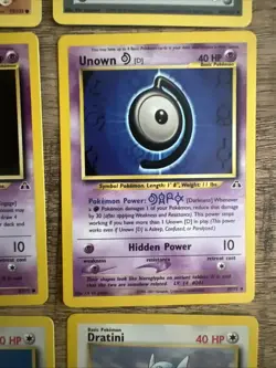 Vintage Pokemon Lot (20) Cards Gym Heroes, Neo, Legendary Sets 1999-2002 - LP - Image 4