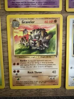 Vintage Pokemon Lot (20) Cards Gym Heroes, Neo, Legendary Sets 1999-2002 - LP - Image 5