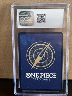 CGC 10 Trafalgar Law OP01-047 Gem Mint Super Rare ONE PIECE Romance Dawn Card - Image 2