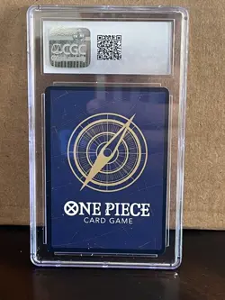 CGC 10 Trafalgar Law OP01-047 Gem Mint Super Rare ONE PIECE Romance Dawn Card - Image 3