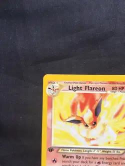 Pokemon Cards: Neo Destiny 1st Edition Uncommon: Light Flareon 46/105 - Image 2
