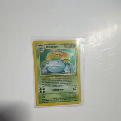 Pokemon TCG Venusaur Base Set 15/102 Holo Rare 100 HP 1999 Wizards Card - Image 2