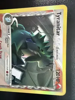 Pokemon TCG Tyranitar EX Holo Rare Card 16/113 2005 Delta Species MP / HP - Image 3