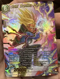 Dragon Ball Super Card Game TCG SS2 Trunks Pursuit #BT29-097 SPR Ultra Bout - Image 1