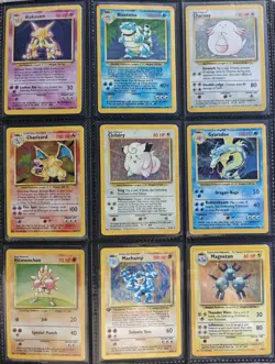 Complete Pokemon Card Base Set 102/102 WOTC 1999 Charizard, Blastoise, Venusaur - Image 1