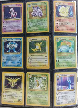 Complete Pokemon Card Base Set 102/102 WOTC 1999 Charizard, Blastoise, Venusaur - Image 2