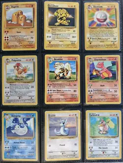 Complete Pokemon Card Base Set 102/102 WOTC 1999 Charizard, Blastoise, Venusaur - Image 3