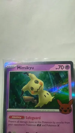 Mimikyu 097/193 Trick or Trade 2023 Pokemon Card – Mint Halloween Holo - Image 2