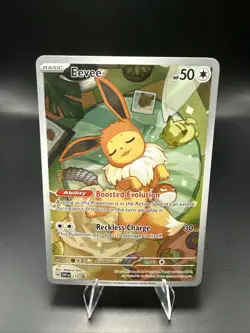 Pokemon TCG Eevee 173 Holo Promo Prismatic Evolutions ETB Sealed Card K - Image 1