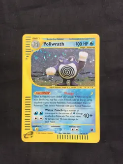 Pokemon Cards: Expedition Rare Holo: Poliwrath 24/165 - Image 1