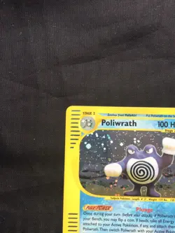 Pokemon Cards: Expedition Rare Holo: Poliwrath 24/165 - Image 3