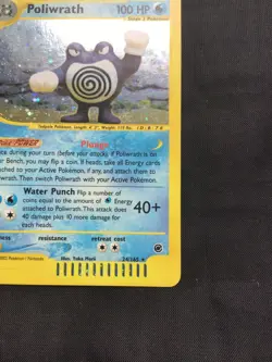 Pokemon Cards: Expedition Rare Holo: Poliwrath 24/165 - Image 5