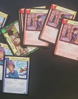 Harry Potter Trading Card Game Cards - 2002- Lot of 200+ Duplicates Two Foils - Image 5