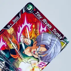 Dragon Ball Super Card Game Tiny Rivals Trunks + Goten Regular Uncommon Cards - Image 3