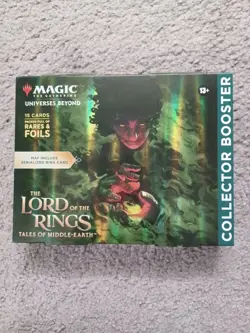 Lord of the Rings Magic the Gathering collector booster 15 cards LOTR MTG 2023 - Image 1