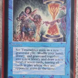 Magic: The Gathering Timetwister, Blue Sorcery, Regular, English - Image 1