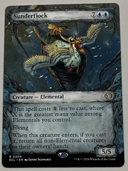 MTG Lorwyn Eclipsed Sunderflock Creature RARE REGULAR #0309 - Image 1