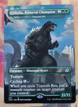 Godzilla, Primeval Champion MTG Ikoria: Lair of Behemoths (IKO) (NM) - Image 1