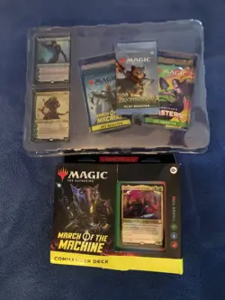 March Of The Machine MTG Charge Deluxe Commander Deck Kit Costco NWOB - Image 2