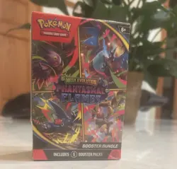 Pokemon Mega Evolution Phantasmal Flames Booster Bundle Sealed - Image 1