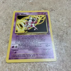 1999 Pokemon Jungle Mr. Mime 22/64 Rare Non-Holo WOTC Vintage NM/LP+ - Image 2