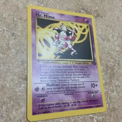 1999 Pokemon Jungle Mr. Mime 22/64 Rare Non-Holo WOTC Vintage NM/LP+ - Image 3