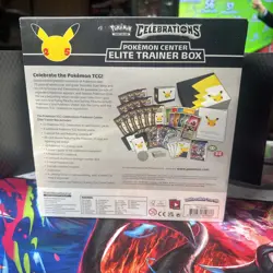 Pokemon TCG - Celebrations Elite Trainer Box [POKEMON CENTER] - NEW/Factory SEAL - Image 5