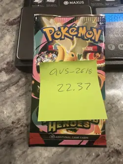22.37g HEAVY -Pokemon Ascended Heroes Booster Pack -Possible GODU - Image 3