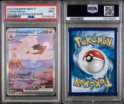POKEMON PSA 9 CHARIZARD EX SPECIAL ILLUSTRATION RARE 199/165 SET 151 ITALIANO - Image 3