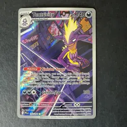 Pokemon Toxtricity 103/094 Me02: Phantasmal Flames Illustration Rare Holo 140HP - Image 1