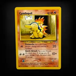 Pokemon TCG Neo Genesis Cyndaquil (57) #057/111 Common LP - Image 1
