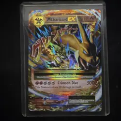 Pokemon M Charizard EX Evolutions Ultra Rare Holo 13/108 Crimson Dive 300 HP - Image 1