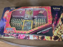 Pokemon Crown Zenith Shiny Zamazenta Premium Figure Collection Box Sealed - Image 1
