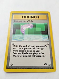 Pokemon TCG Transparent Walls Gym Challenge 125 Regular Unlimited Common - Image 2