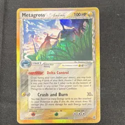 Pokemon Metagross 11/113 EX Delta Species Holo Rare 100HP - Image 1