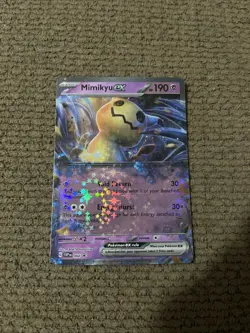 Pokemon Mimikyu ex 091/SV-P Holo EX Promo Scarlet & Violet English - Image 1