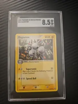 MAGNETON 2005 POKEMON EX RUBY & SAPPHIRE DELTA SPECIES 48/113 Sgc 8.5 - Image 1