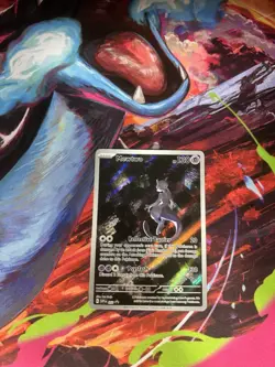 Pokemon TCG Mewtwo 052 Full Art Black Star Promo Scarlet & Violet 151 NM - Image 1