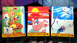 Pokemon Moltres Zapdos Articuno Pocket Monsters Holo Vending Sticker #15 #43 #58 - Image 2