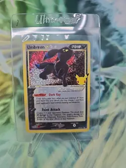 Umbreon Gold Star 17/17 Pokemon TCG Celebrations Classic Collection NM - Image 1