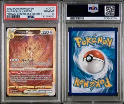 POKEMON PSA 10 ARCEUS VASTRO SECRET GG70/GG70 ZENIT REGALE ITALIANO LOW POP!🌎 - Image 3