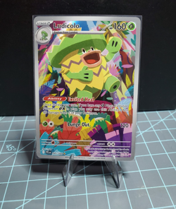 Pokemon TCG Ludicolo 095/094 Mega Evolutions Phantasmal Flames Illustration Rare - Image 1