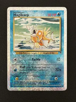 Pokemon Magikarp Reverse Holo Rare Legendary Collection 52/110 LP Condition - Image 1