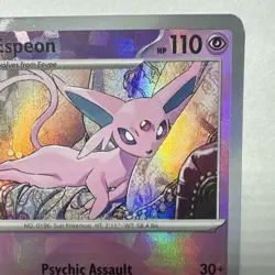 Pokemon TCG Espeon (Poke Ball Pattern) 033/131 Sv: Prismatic Evolutions Holo - Image 3