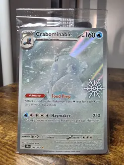 Crabominable - 149/142 Holiday Calendar Stamped Promo (Sealed) NM Pokemon TCG - Image 1