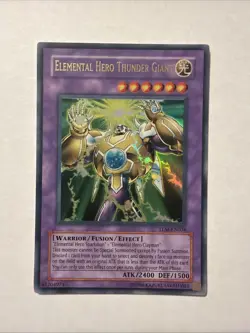 Elemental Hero Thunder Giant TLM-EN036 YuGiOh The Lost Millennium Holo - Image 1