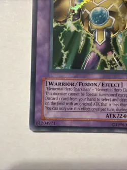 Elemental Hero Thunder Giant TLM-EN036 YuGiOh The Lost Millennium Holo - Image 5