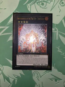Yugioh Brotherhood of the Fire Fist Tiger King Ultimate Rare CBLZ-EN048 1stEd NM - Image 1