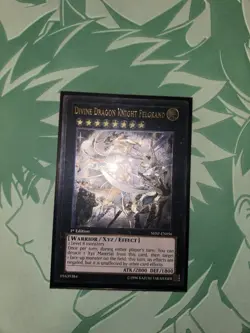 Yu-Gi-Oh Divine Dragon Knight Felgrand Ultimate Rare 1st Edition SHSP-EN056 NM - Image 1